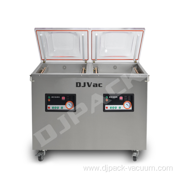 Twins Double Chamber Vegetable Food Vacuum Packaging Machine